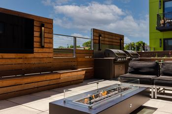 Rooftop green space